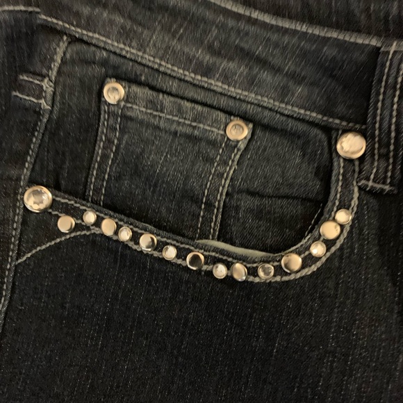 Ruby Moon Rhinestone Jeans 24 - Picture 5 of 6